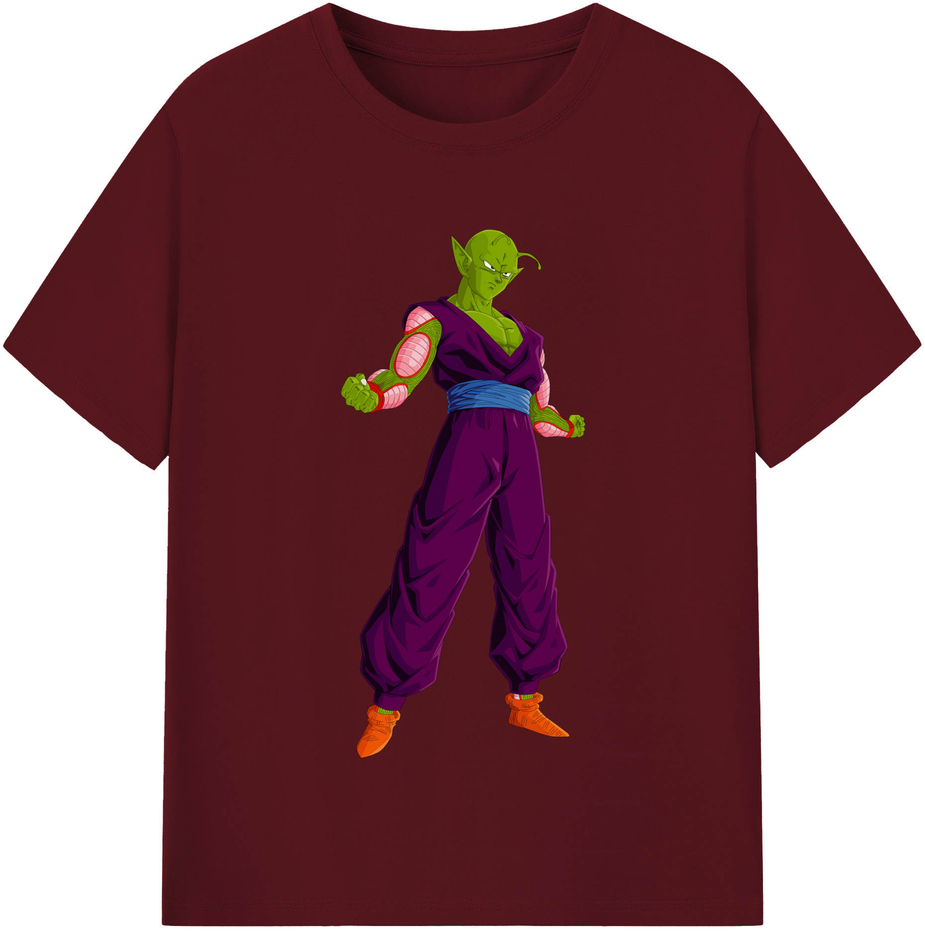 （画像用） ドラゴンボール ピッコロ DRAGON BALL Piccolo 綿100％半袖Tシャツ（フロントプリント）